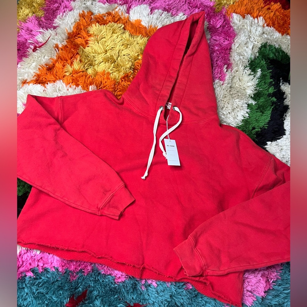 Re/Done hoodie. Size S.